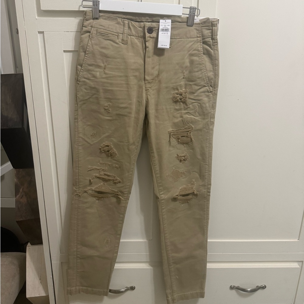 American Eagle Outfitters Tan Casual Pants